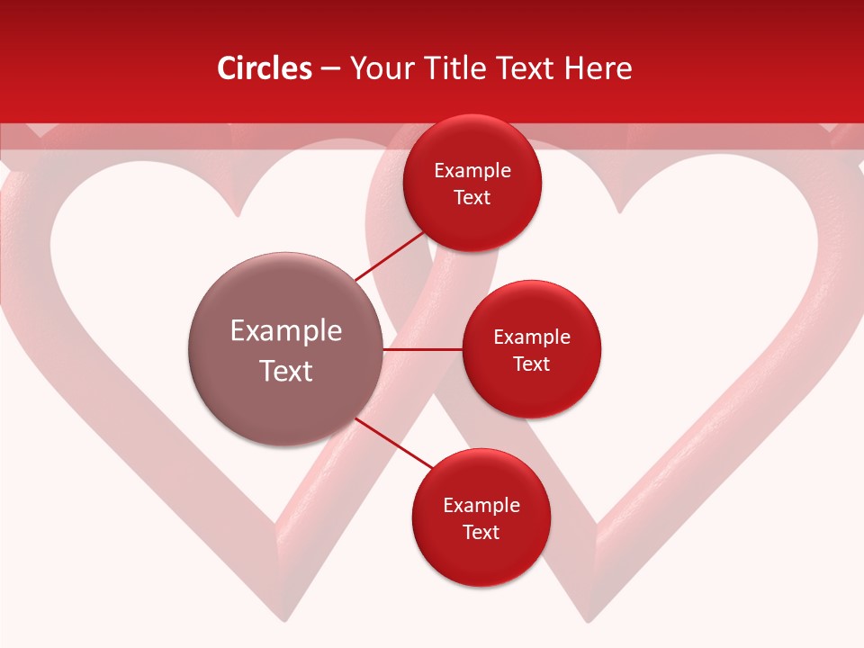 Celebrate Heart Holiday PowerPoint Template