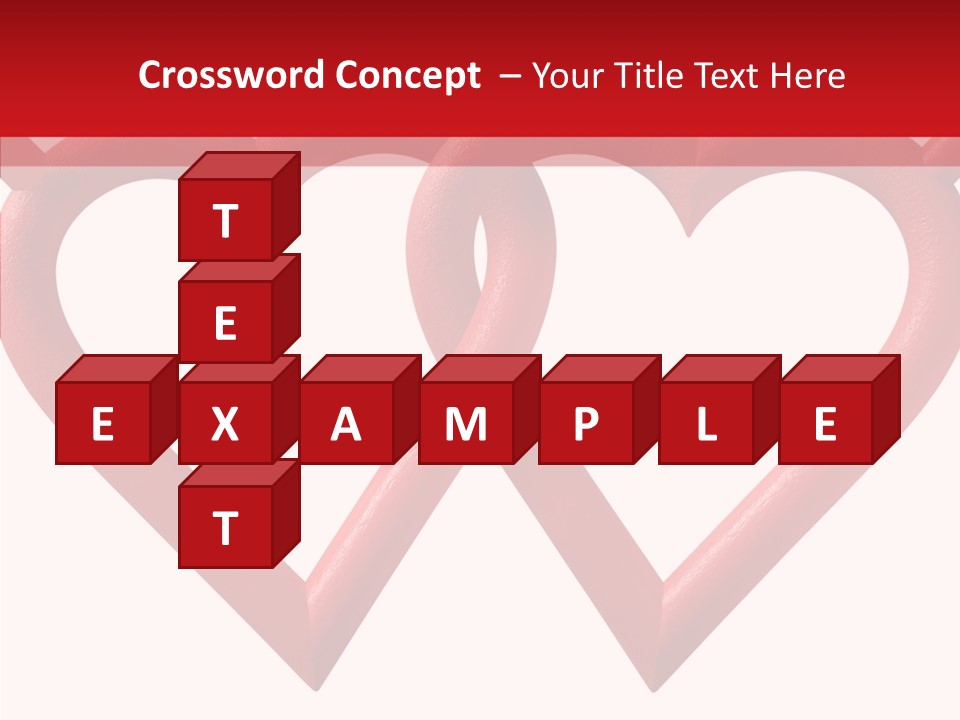 Celebrate Heart Holiday PowerPoint Template