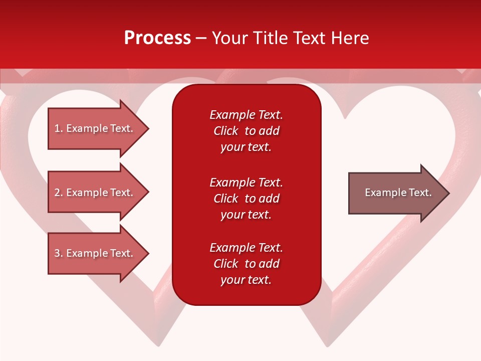 Celebrate Heart Holiday PowerPoint Template