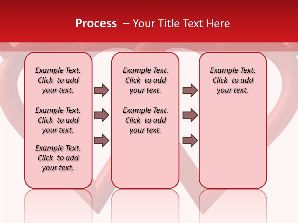 Celebrate Heart Holiday PowerPoint Template