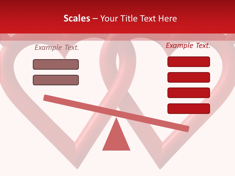 Celebrate Heart Holiday PowerPoint Template