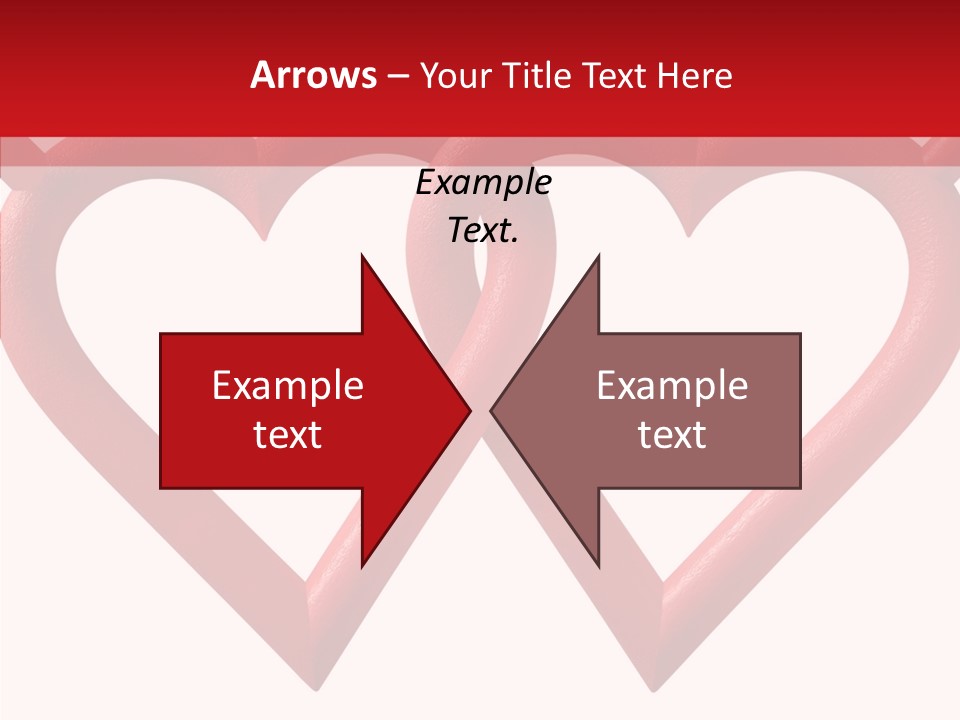 Celebrate Heart Holiday PowerPoint Template