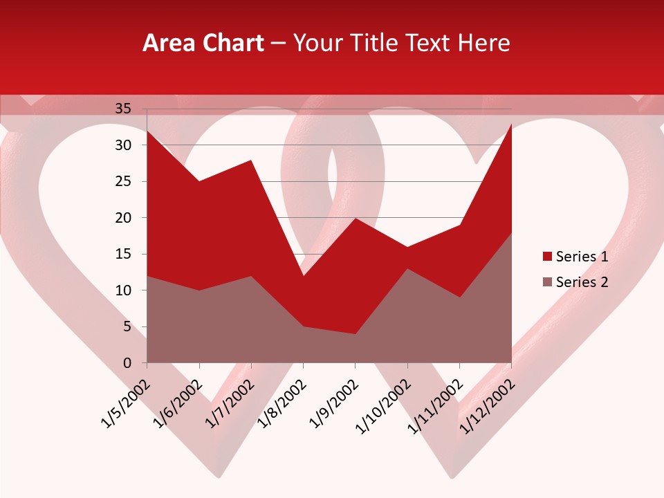 Celebrate Heart Holiday PowerPoint Template