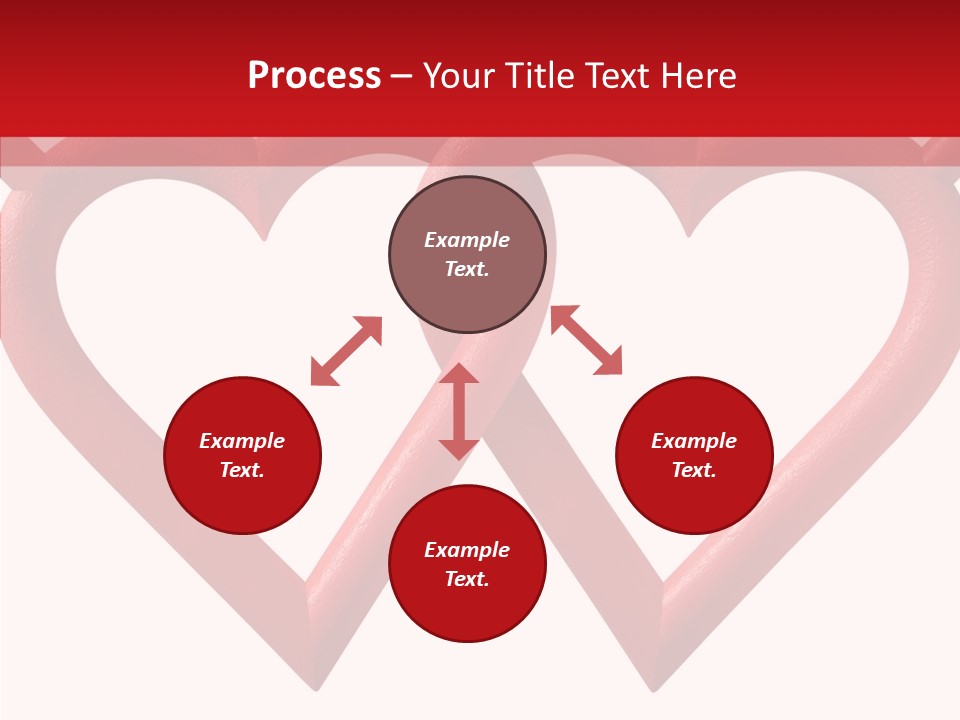 Celebrate Heart Holiday PowerPoint Template