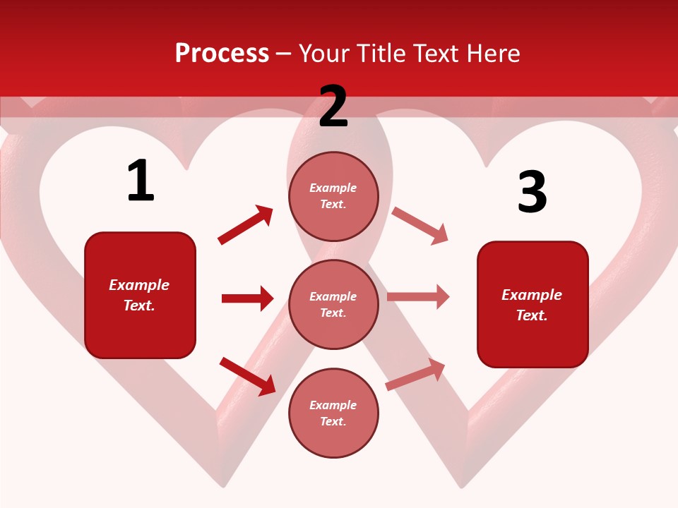 Celebrate Heart Holiday PowerPoint Template