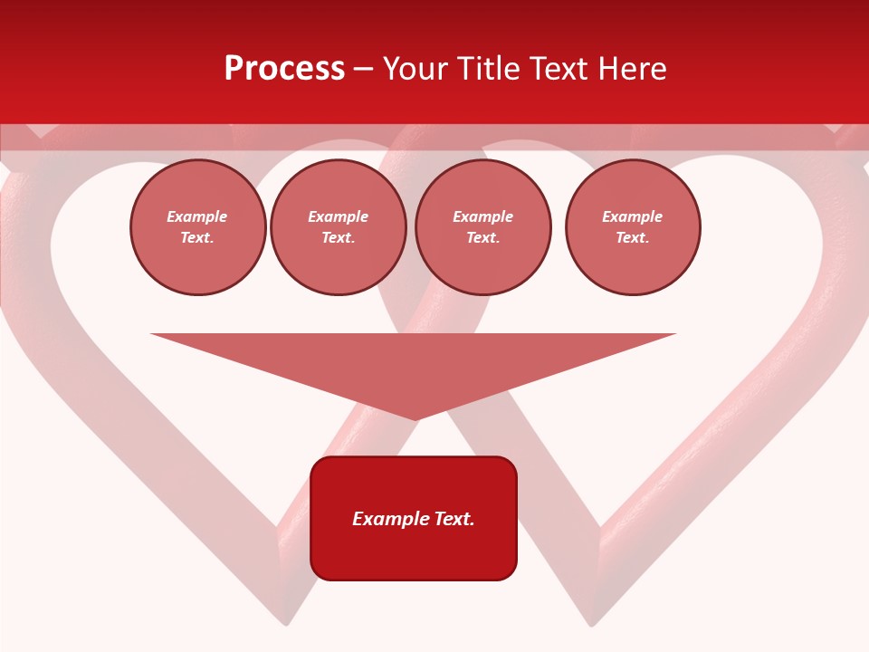 Celebrate Heart Holiday PowerPoint Template