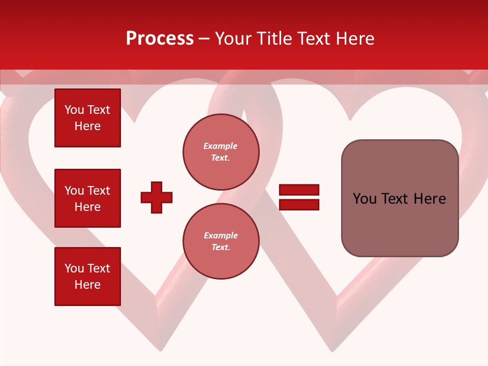 Celebrate Heart Holiday PowerPoint Template