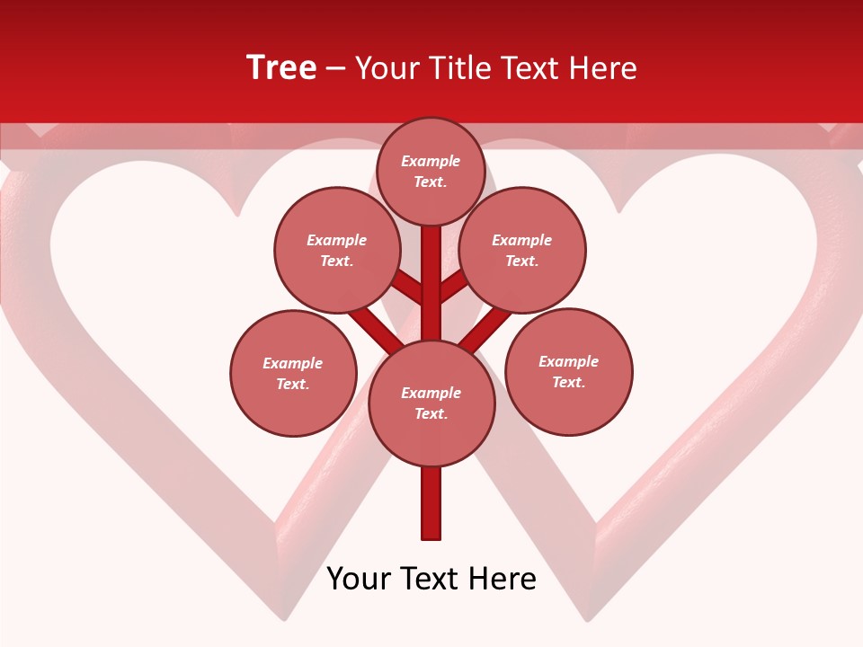 Celebrate Heart Holiday PowerPoint Template