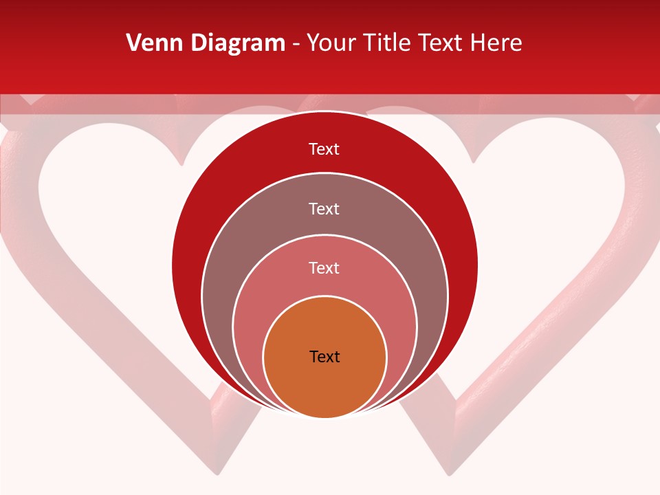 Celebrate Heart Holiday PowerPoint Template