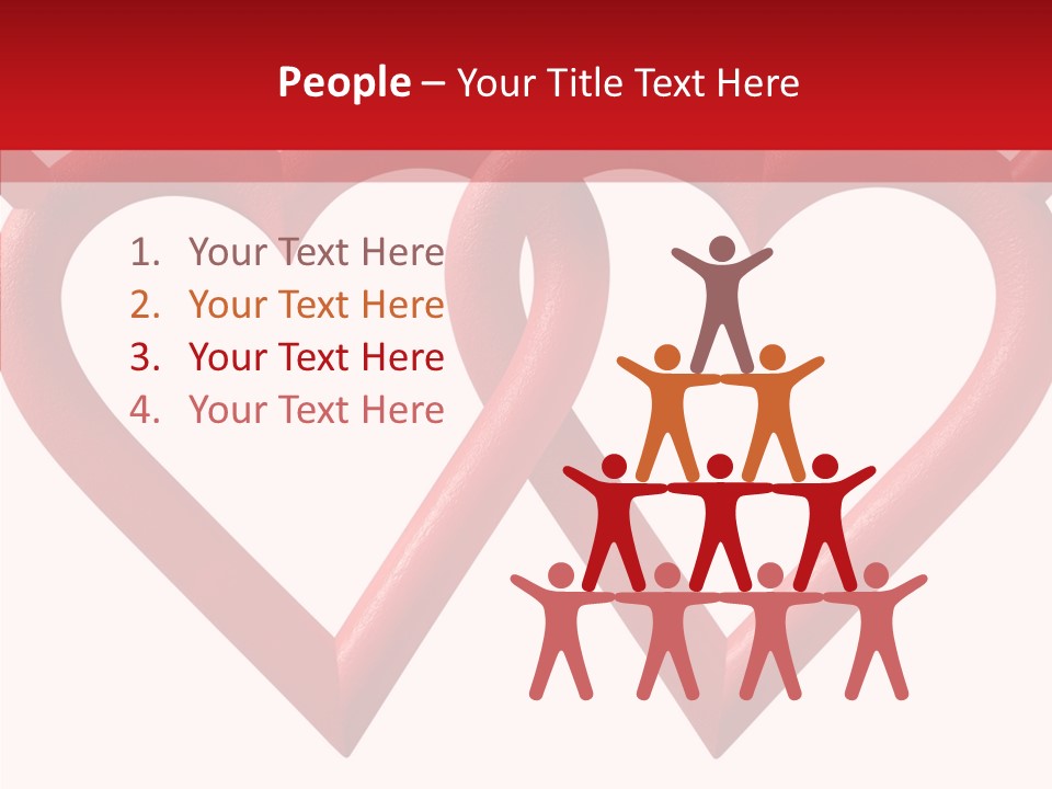 Celebrate Heart Holiday PowerPoint Template