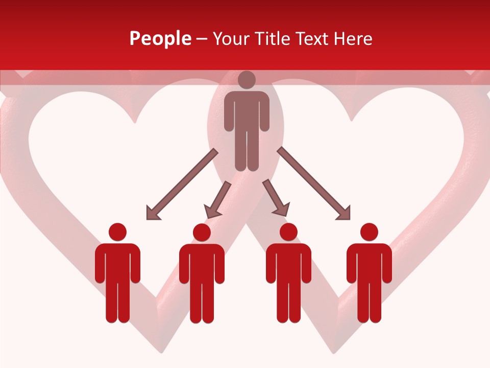 Celebrate Heart Holiday PowerPoint Template