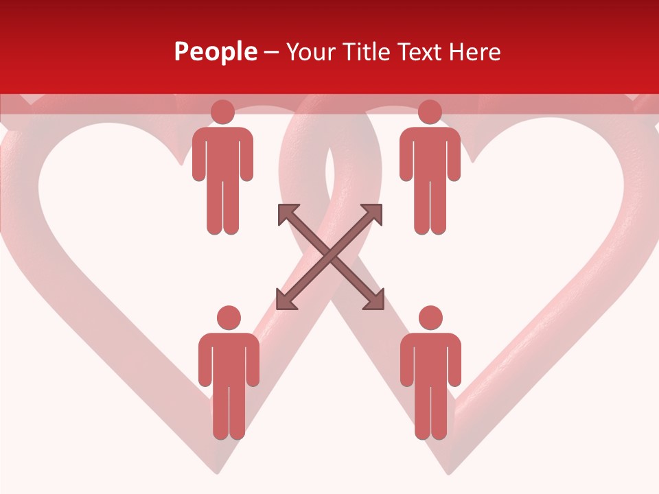 Celebrate Heart Holiday PowerPoint Template