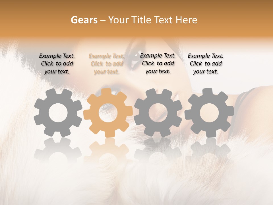 Fashionable Relaxing Makeup PowerPoint Template