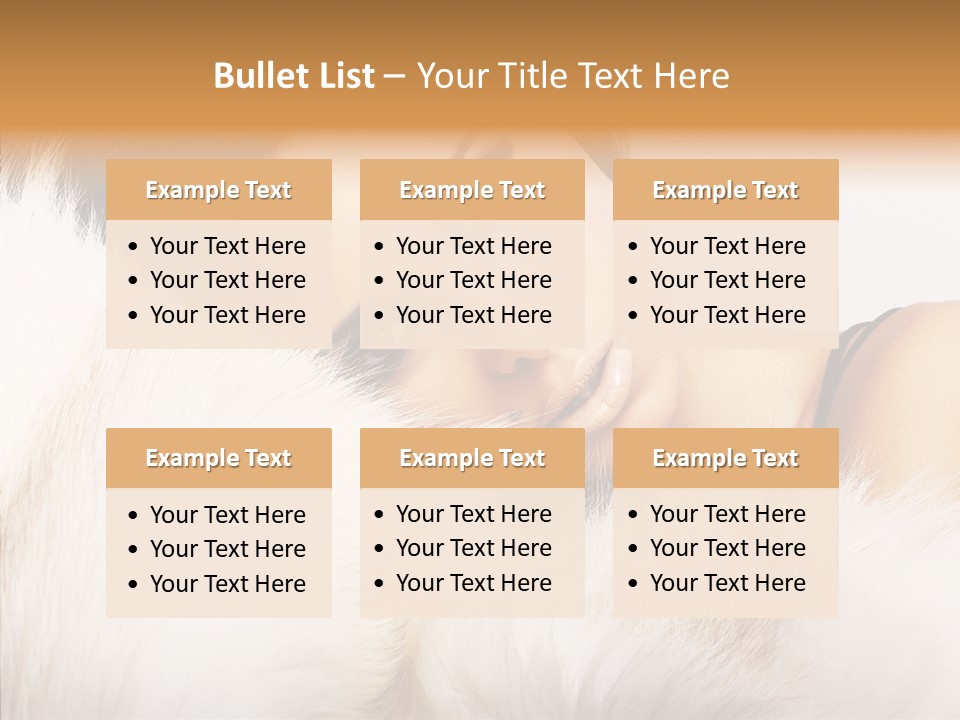 Fashionable Relaxing Makeup PowerPoint Template