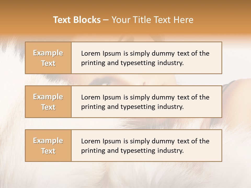 Fashionable Relaxing Makeup PowerPoint Template