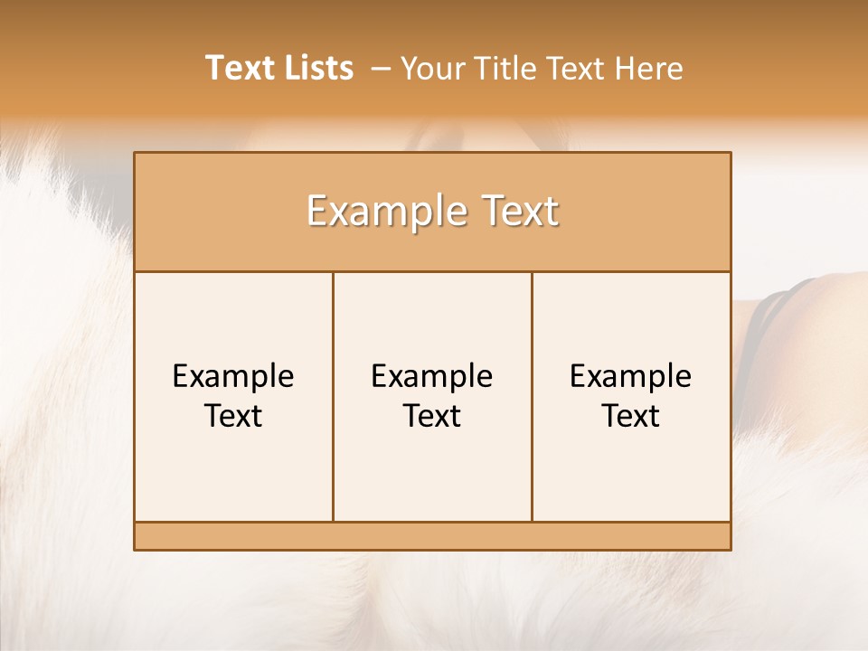 Fashionable Relaxing Makeup PowerPoint Template