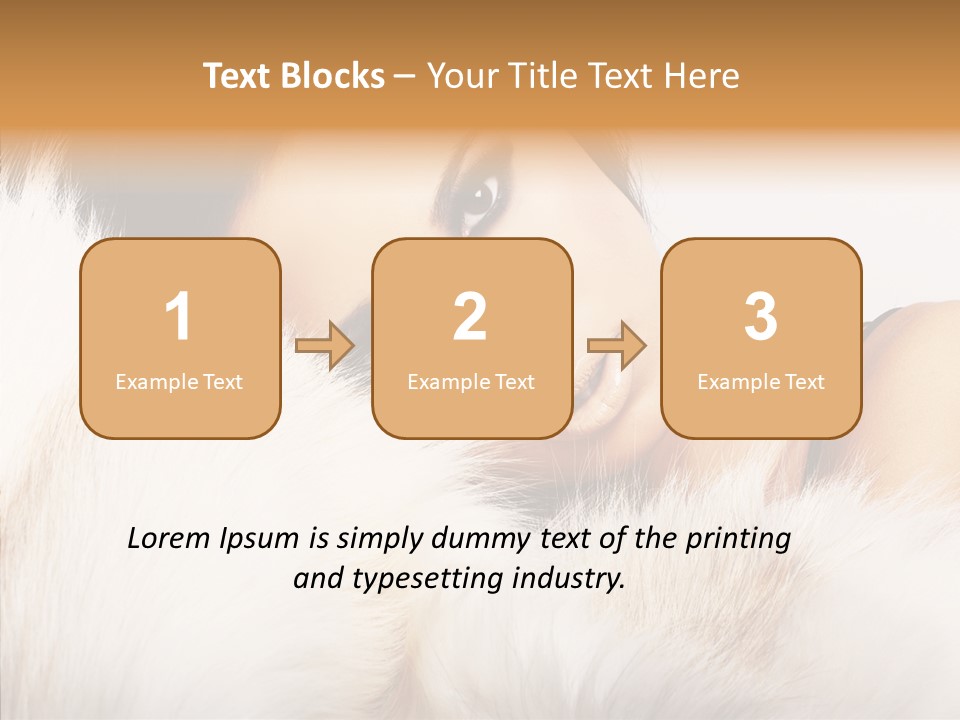 Fashionable Relaxing Makeup PowerPoint Template