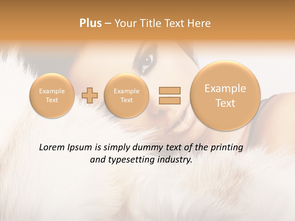 Fashionable Relaxing Makeup PowerPoint Template