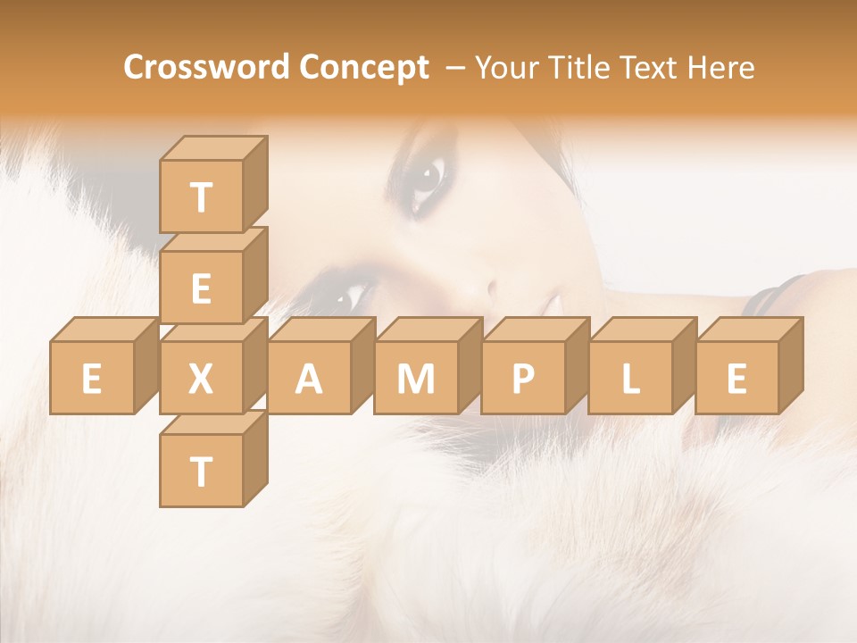 Fashionable Relaxing Makeup PowerPoint Template