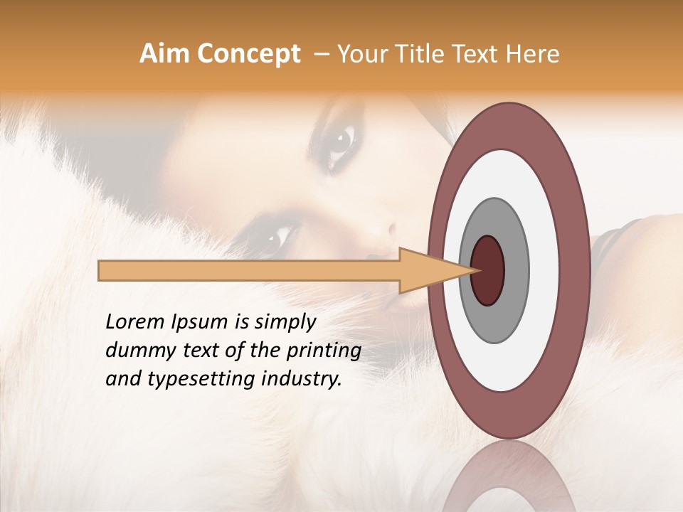 Fashionable Relaxing Makeup PowerPoint Template