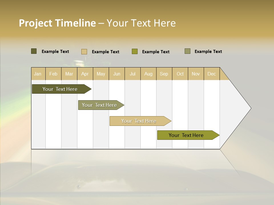 Accelerate Speedlight Automobile PowerPoint Template