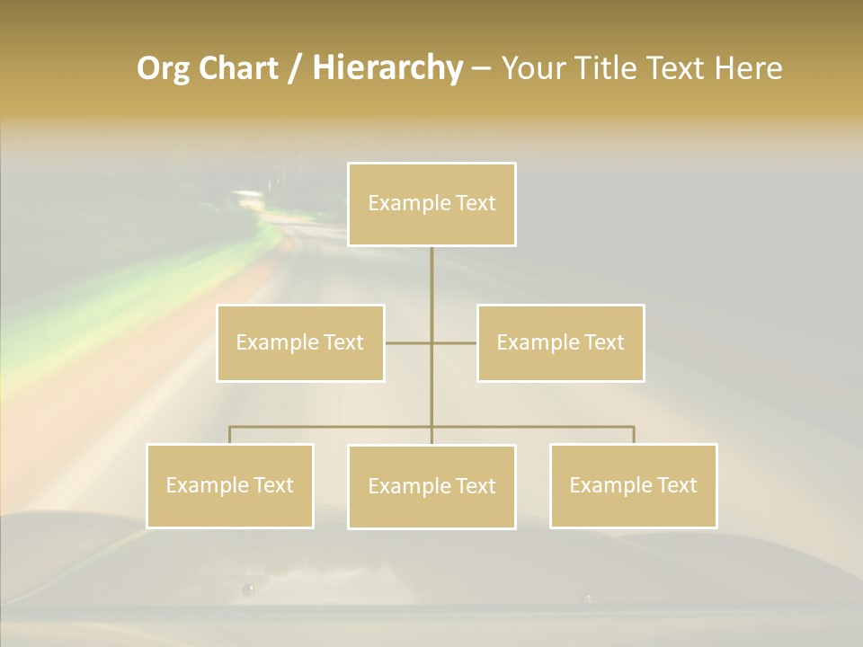 Accelerate Speedlight Automobile PowerPoint Template