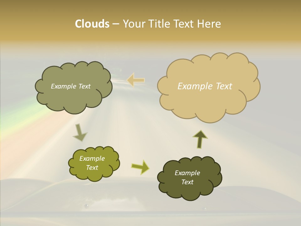 Accelerate Speedlight Automobile PowerPoint Template