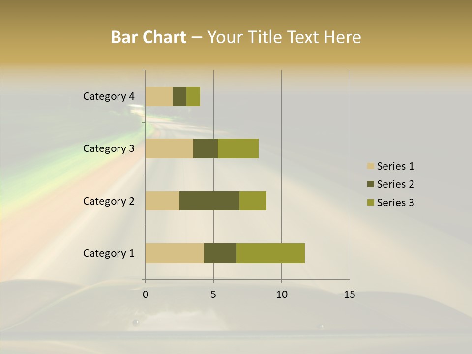 Accelerate Speedlight Automobile PowerPoint Template