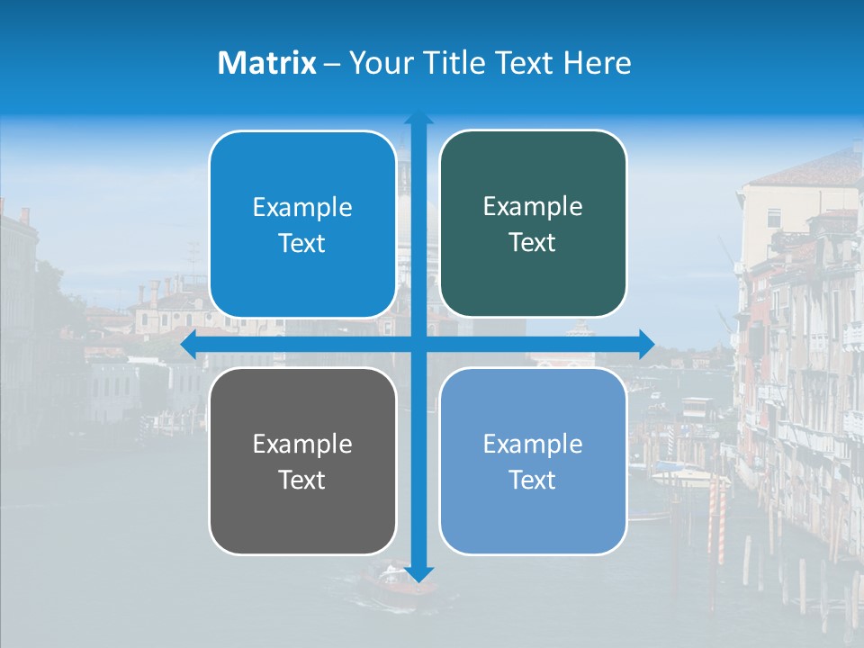 Coast Water Postcard PowerPoint Template