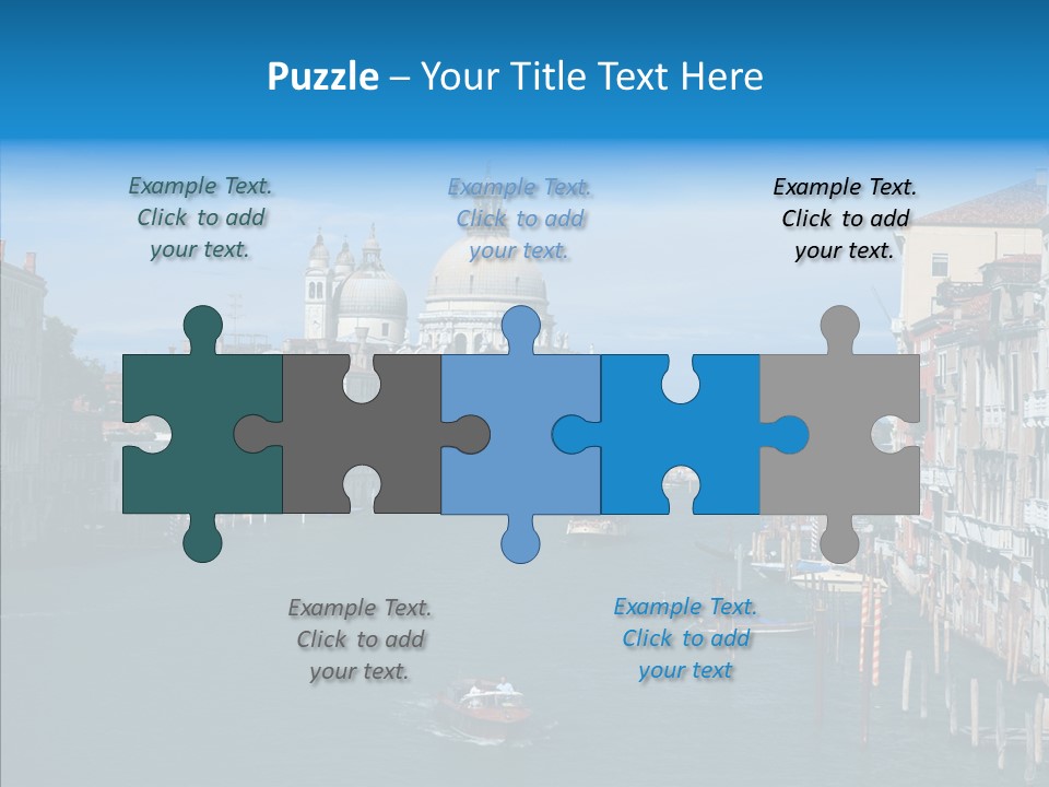 Coast Water Postcard PowerPoint Template