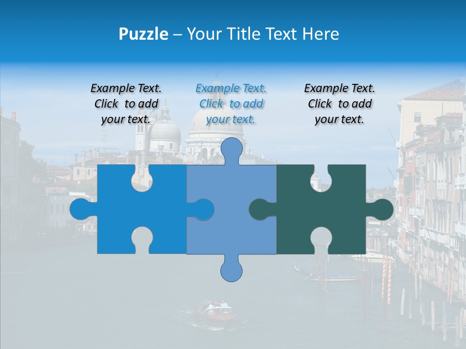 Coast Water Postcard PowerPoint Template