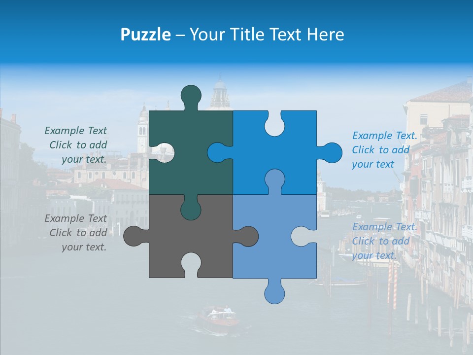 Coast Water Postcard PowerPoint Template