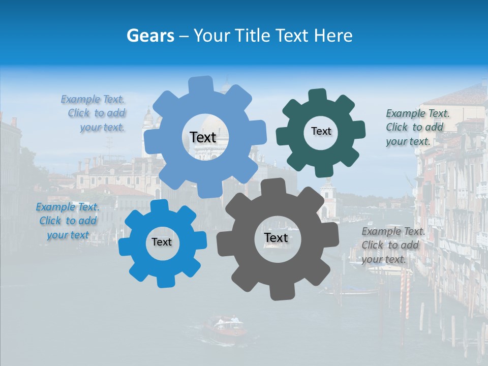 Coast Water Postcard PowerPoint Template