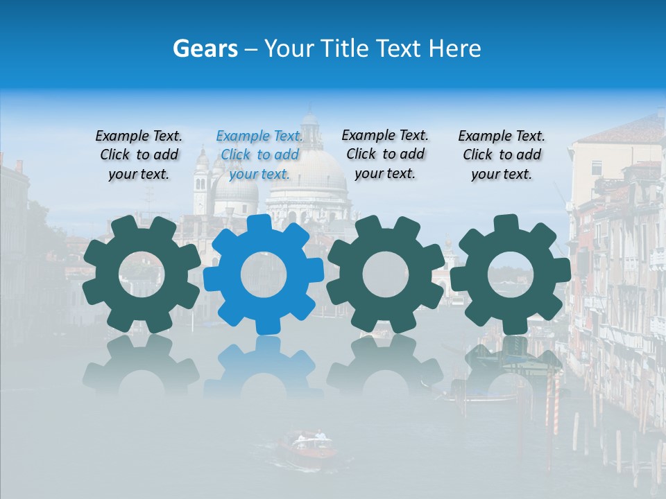 Coast Water Postcard PowerPoint Template