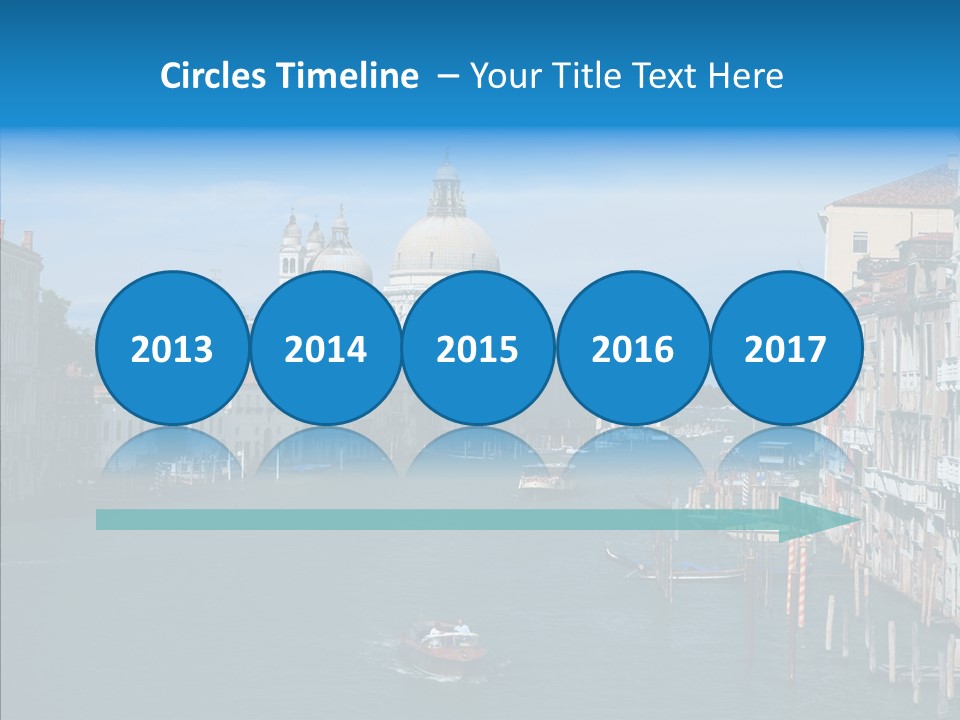 Coast Water Postcard PowerPoint Template