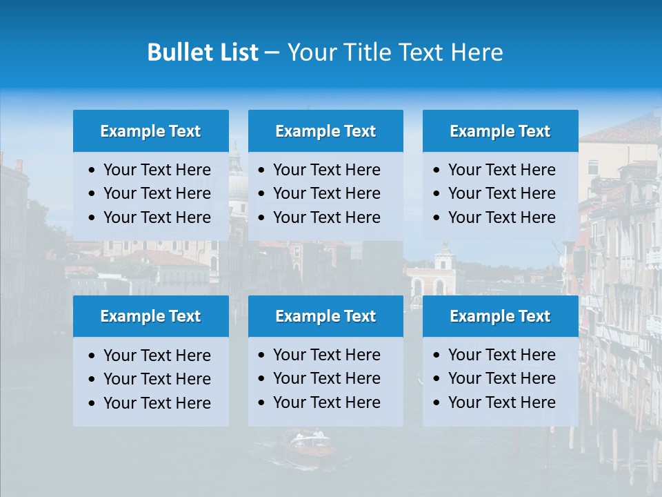 Coast Water Postcard PowerPoint Template