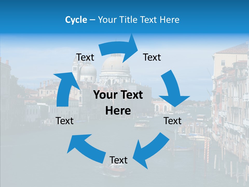 Coast Water Postcard PowerPoint Template