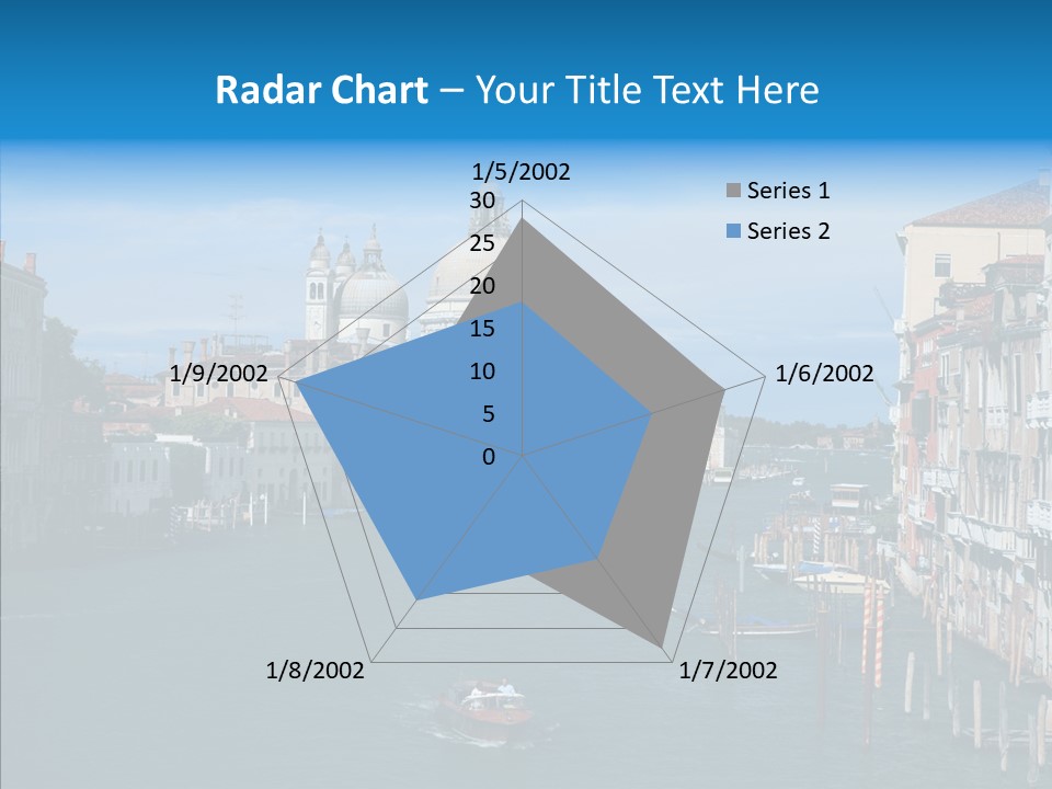 Coast Water Postcard PowerPoint Template