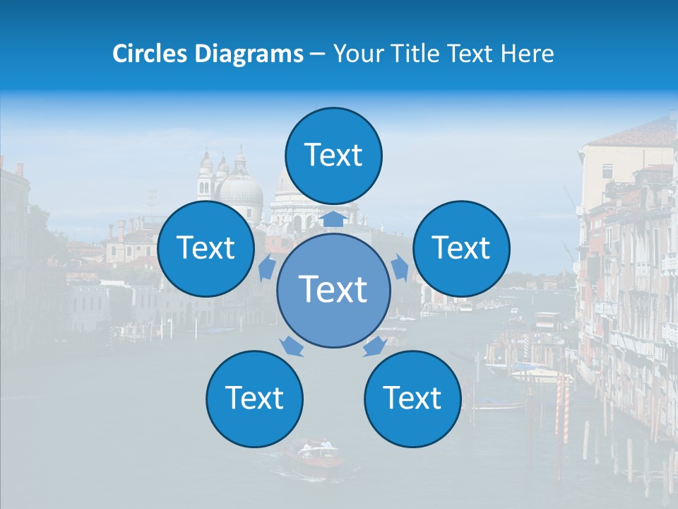 Coast Water Postcard PowerPoint Template