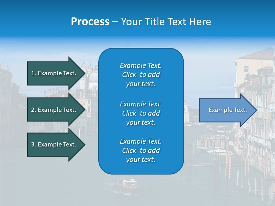 Coast Water Postcard PowerPoint Template