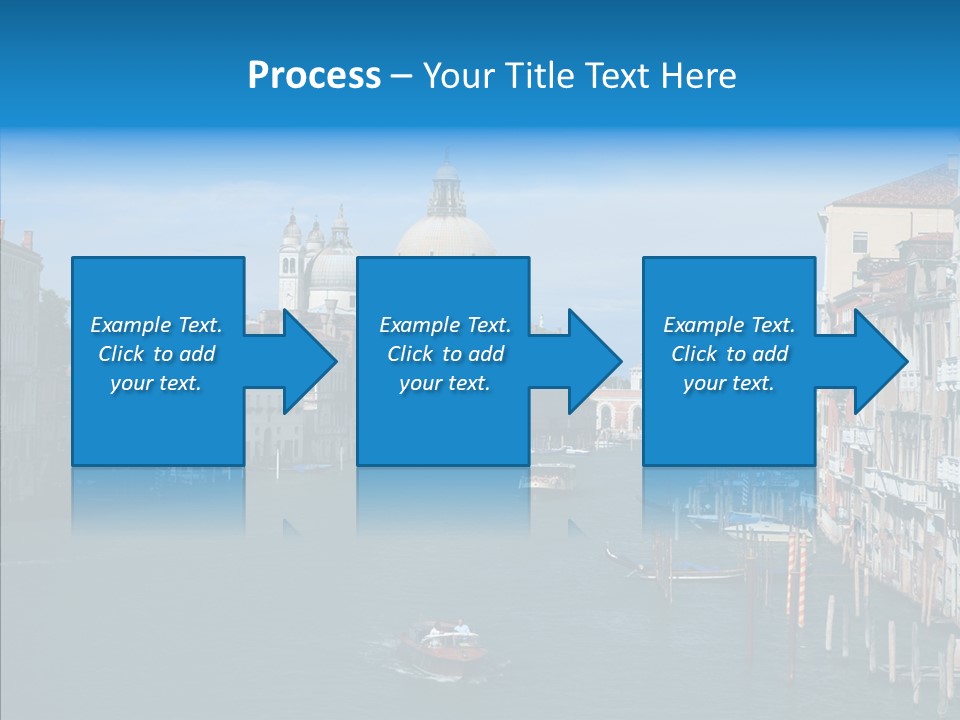 Coast Water Postcard PowerPoint Template