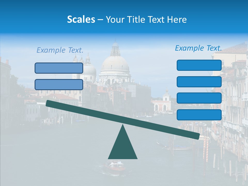 Coast Water Postcard PowerPoint Template