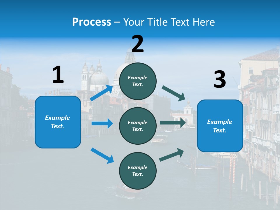 Coast Water Postcard PowerPoint Template