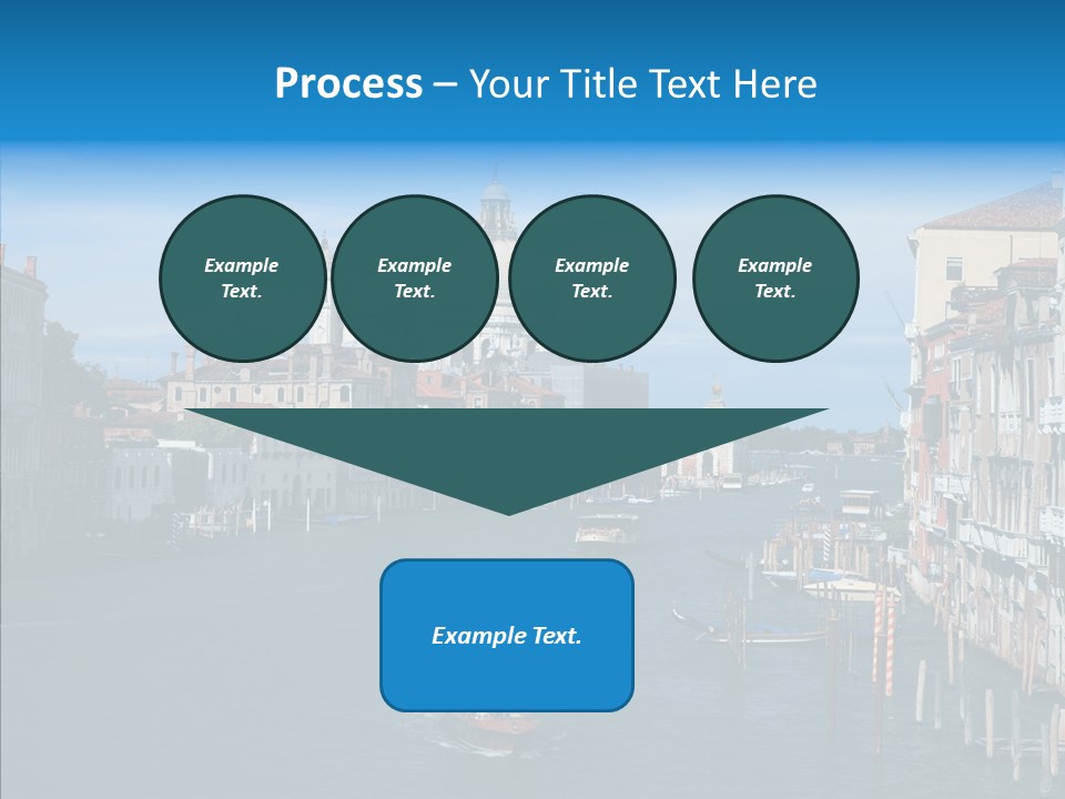 Coast Water Postcard PowerPoint Template