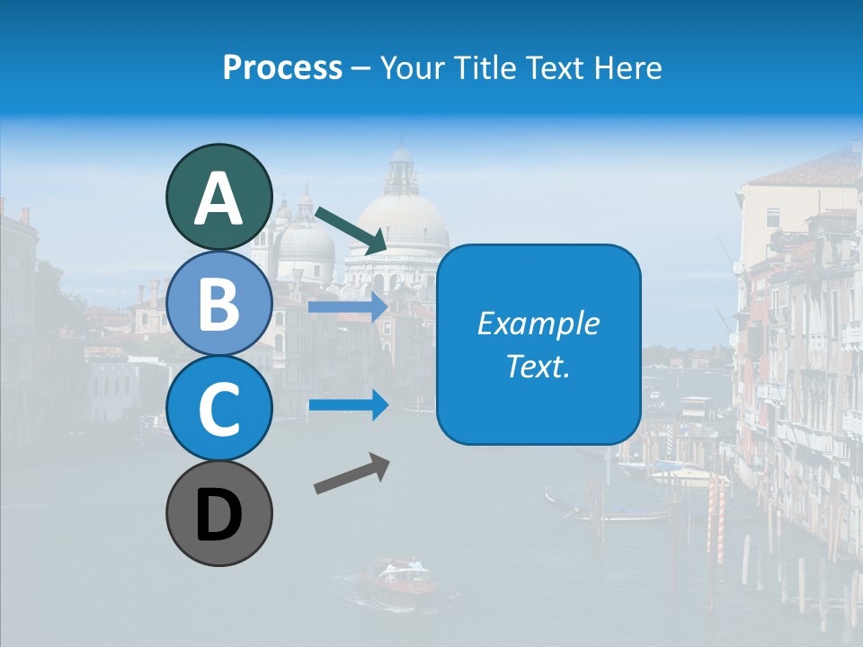 Coast Water Postcard PowerPoint Template