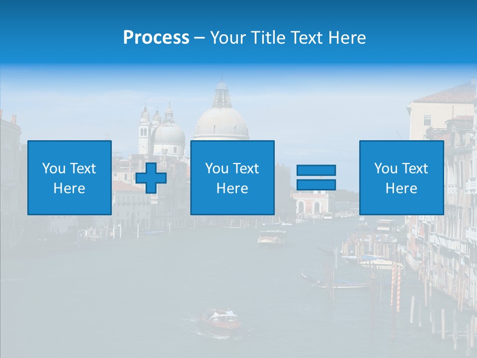 Coast Water Postcard PowerPoint Template