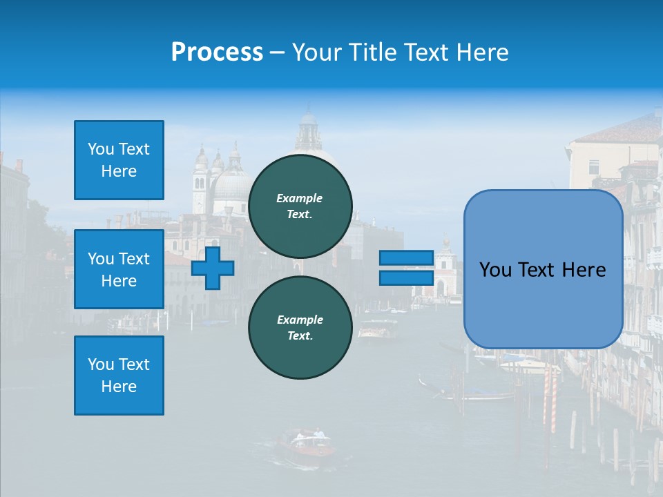 Coast Water Postcard PowerPoint Template