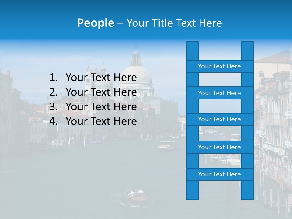 Coast Water Postcard PowerPoint Template