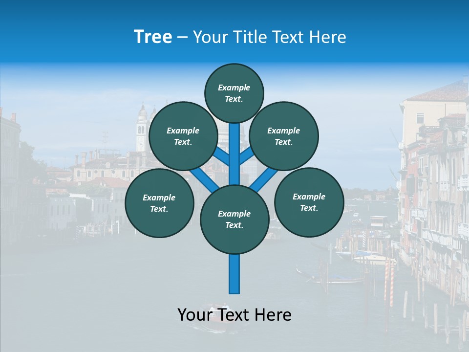 Coast Water Postcard PowerPoint Template