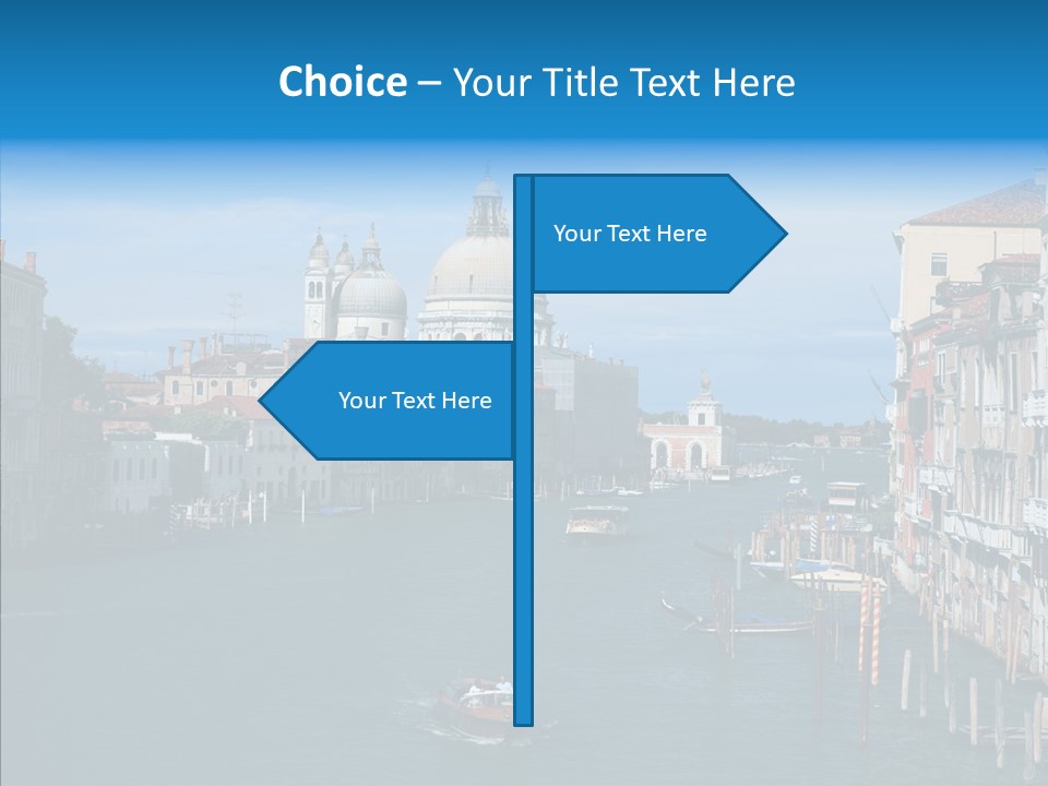 Coast Water Postcard PowerPoint Template